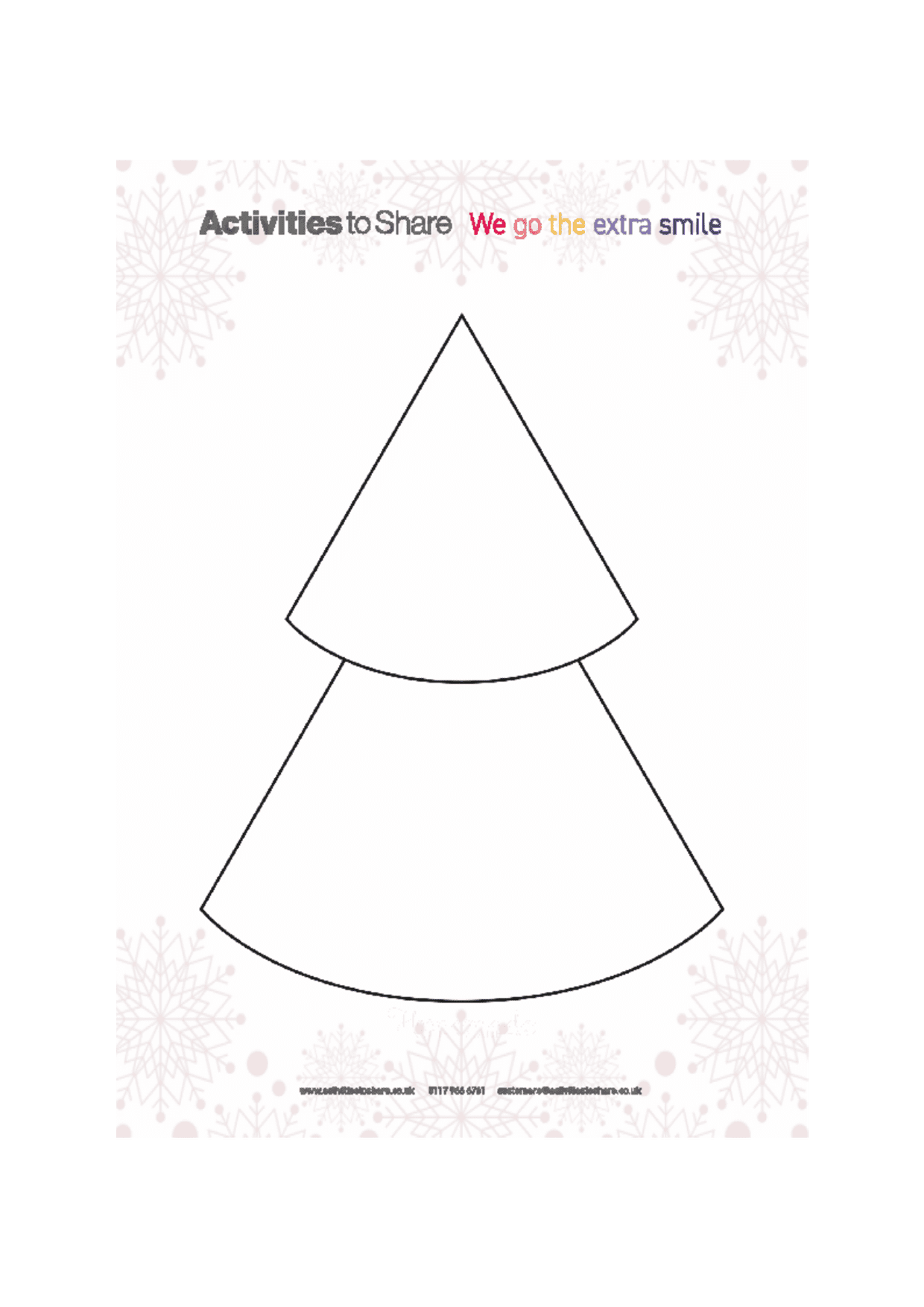 Christmas Tree Template