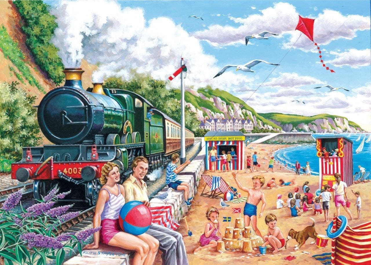 250 Large Piece Puzzle - Seaside Special