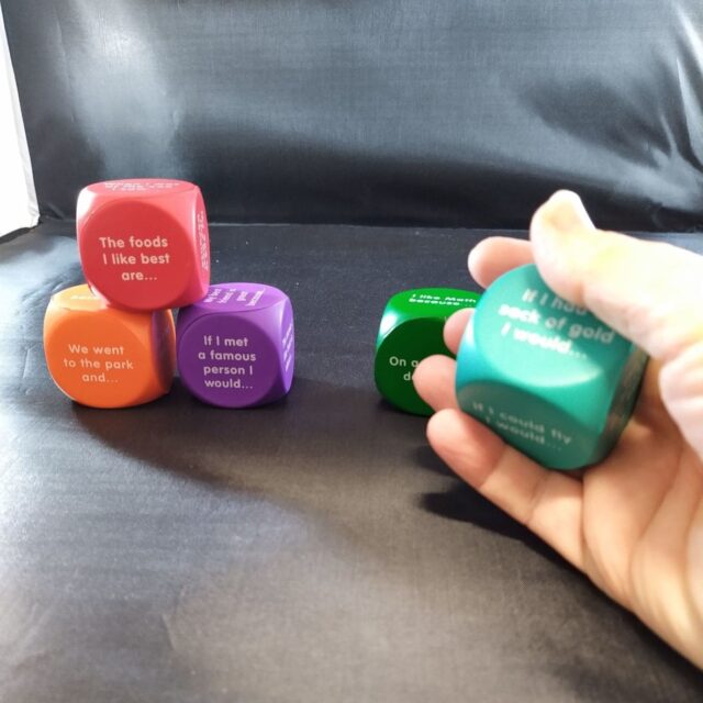 Writing and Poem Prompt Cubes